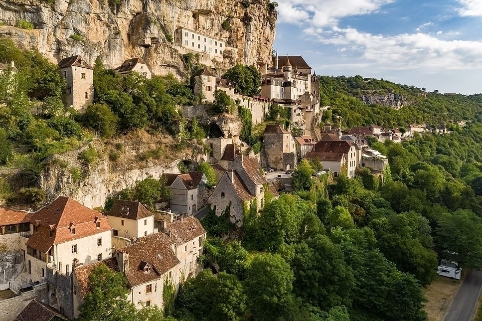 chemin amadour rocamadour camping du vieux chateau rauzan