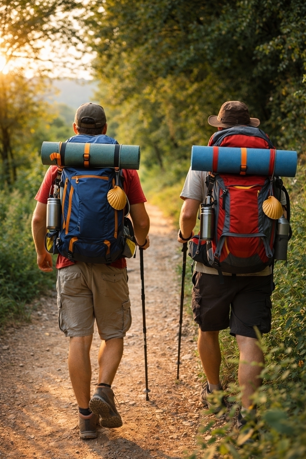 chemin de compostelle randonneurs itinérants camping du vieux chateau rauzan