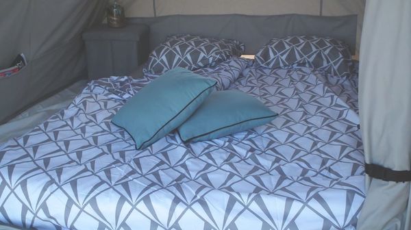 L'Alcove - Pret à camper - Camping Du Vieux Chateau - Rauzan - DKBane - Interieur