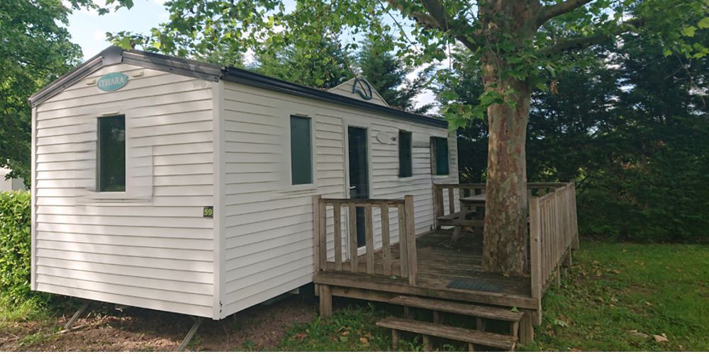 Mobil home 2 chambres 3 personnes Camping Du Vieux Chateau Rauzan catalogue