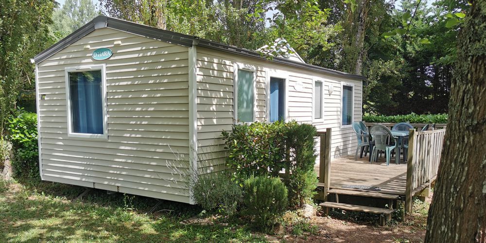 Mobil home 3 chambres 6 personnes Camping Du Vieux Chateau Rauzan catalogue